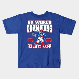 Patriots 2019 Championship Graphic 4 Kids T-Shirt